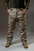 Військові штани Tactic (тактичні штани) SoftShell Мультикам зимові 46 - зображення 1