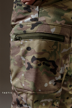 Військові штани Tactic (тактичні штани) SoftShell Мультикам зимові 50 - зображення 3