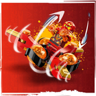 Zestaw klocków LEGO Ninjago Smocza moc Kaia salto spinjitzu 72 elementy (71777) - obraz 6