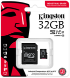 Kingston microSDHC 32GB Industrial Class 10 UHS-I V30 A1 + adapter SD (SDCIT2/32GB) - obraz 3