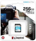 Kingston SDXC 256GB Canvas Go! Plus Class 10 UHS-I U3 V30 (SDG3/256GB) - зображення 4