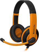 Słuchawki Defender Warhead G-120 Czarno-Pomarańczowe (64099) - obraz 1