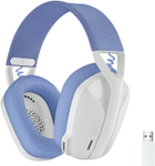 Słuchawki Logitech G435 LIGHTSPEED Bezprzewodowy zestaw słuchawkowy do gier — biały (981-001074) - obraz 1