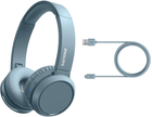 Навушники Philips Bluetooth headpohones TAH4205 Wireless Mic Blue (TAH4205BL/00) - зображення 7