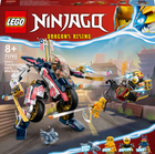 Zestaw klocków LEGO Ninjago Mech Sory zmieniający się w motocykl wyścigowy 384 elementy (71792) - obraz 1