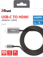 Адаптер Trust Calyx USB-C to HDMI Adapter Cable (tr23332) - зображення 10