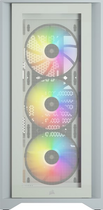 Obudowa Corsair iCUE 4000X RGB Szkło hartowane Białe (CC-9011205-WW) - obraz 4
