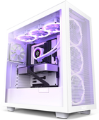 Obudowa PC NZXT H7 v1 2022 Flow Edition ATX Mid Tower Chassis All White (CM-H71FW-01) - obraz 1