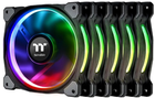 Zestaw wentylatorów Thermaltake Riing Plus 14 RGB Radiator Fan TT Premium Edition (pakiet 5 sztuk) (CL-F057-PL14SW-A) - obraz 1