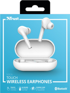 Słuchawki TRUST Nika Touch True Wireless Mic White (23705) - obraz 9