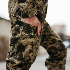 Військові штани ЗСУ Піксель, розмір 52, армійські чоловічі якісні тактичні штани Rip-stop. - зображення 6