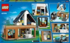 Zestaw klocków LEGO City Domek rodzinny i samochód elektryczny 462 elementy (60398) - obraz 10