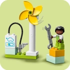 Zestaw klocków LEGO DUPLO Town Turbina wiatrowa i samochód elektryczny 16 elementów (10985) - obraz 8