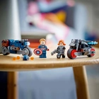 Конструктор LEGO Marvel Мотоцикли Чорної Вдови й Капітана Америка 130 деталей (76260) - зображення 5