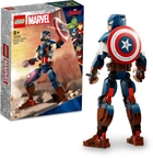 Zestaw klocków LEGO Marvel Figurka Kapitana Ameryki do zbudowania 310 elementów (76258) - obraz 9