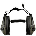 Активні навушники для стрільби MSA Sordin Supreme Pro-X Green із заднім тримачем - зображення 2