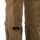 Штаны тактические мужские MCDU pants - DyNyCo Helikon-Tex RAL 7013 (Коричнево-серый) S-Regular - изображение 7