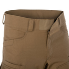 Штаны тактические мужские MCDU pants - DyNyCo Helikon-Tex RAL 7013 (Коричнево-серый) M/Long - изображение 8