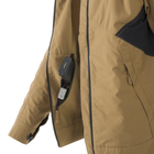Куртка тактична чоловіча GREYMAN jacket Helikon-Tex Coyote/Black (Койот-чорний) S-Regular - зображення 6