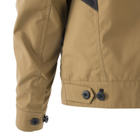 Куртка тактическая мужская GREYMAN jacket Helikon-Tex Earth brown/Black (Коричнево-черный) XL-Regular - изображение 8
