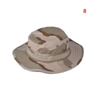 Панама захисна шляпа тактична для ЗСУ, полювання, риболовлі Койот Пустеля Пісок - зображення 3