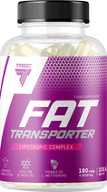 Spalacz lipotropowy Trec Nutrition Fat Transporter 180 k (5902114017231) - obraz 1