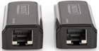 Przedłużacz Digitus mini HDMI UTP 50 m, zasilany przez USB, czarny (DS-55203) - obraz 2