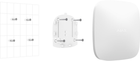Інтелектуальна централь Ajax Hub Plus White (GSM + Ethernet + Wi-Fi + 3G) (11795.01.WH1) - зображення 3