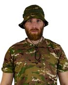 Тактическая футболка коричневий мультикам 1036 XXXXL (58р) - изображение 3