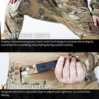 Тактические топовые брюки IDOGEAR G3 V2 Combat Suit & Pants IG-PA3205 с наколенниками Multicam размер Л - изображение 4
