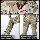 Тактические топовые брюки IDOGEAR G3 V2 Combat Suit & Pants IG-PA3205 с наколенниками Multicam размер Л - изображение 5