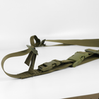 Ремень тактический оружейный 3-точковый крепкий для АК, РПК Олива - изображение 3