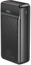 УМБ XO Power Bank 30000mAh PR201 PD&QC3.0 65W Black (102230)