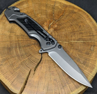 Туристический нож складной для рыбалки и охоты Browning нож с стропорезом и стеклобоем FA68 - изображение 9