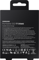 Dysk SSD Samsung Portable T7 Shield 1TB USB 3.2 Type-C Czarny (MU-PE1T0S/EU) - obraz 10