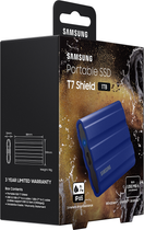 Samsung Portable SSD T7 Shield 1TB USB 3.2 Type-C Blue (MU-PE1T0R/EU) - зображення 11