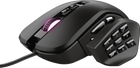 Mysz komputerowa Trust GXT 970 Morfix Konfigurowalna gamingowa USB, czarna (23764) - obraz 3