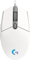 Mysz komputerowa Logitech G102 Lightsync USB Biała (910-005824) - obraz 2