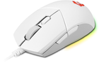 Mysz gamingowa przewodowa MSI Clutch GM11 biała (S12-0401950-CLA) - obraz 3