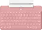 Клавіатура бездротова Logitech Keys-To-Go для iPhone iPad Apple TV Blush Pink (920-010059) - зображення 2