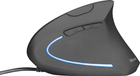 Mysz komputerowa Trust Verto Ergonomic USB Czarna (22885) - obraz 3