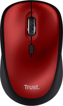 Mysz komputerowa Trust YVI+ ECO Wireless Czerwona (24550) - obraz 1