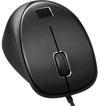 Миша HP Fingerprint USB Black (4TS44AA) - зображення 3