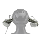 Кріплення адаптер Earmor Чебурашка на шолом для навушників Оліва - зображення 5