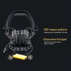 Навушники активні Earmor M32 для стрільби тактичні з радіо-гарнітурою Оліва - зображення 3