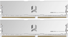 RAM Goodram DDR4-4000 16384MB PC4-32000 (zestaw 2x8192) IRDM Pro pusty biały (IRP-W4000D4V64L18S/16GDC) - obraz 1