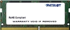 Оперативна пам'ять Patriot SODIMM DDR4-2400 4096MB PC4-19200 Signature Line (PSD44G240081S) - зображення 1