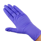 Перчатки нитриловые Medicom Advanced размер S фиолетовые 100 шт - изображение 3