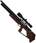 PCP Гвинтівка Zbroia Козак 550/290 з оптичним прицілом 4х32 Дерево - зображення 1