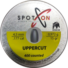 Пули Spoton Upper Cut 4.5 мм, 0.972 г, 400 шт/пчк - изображение 3